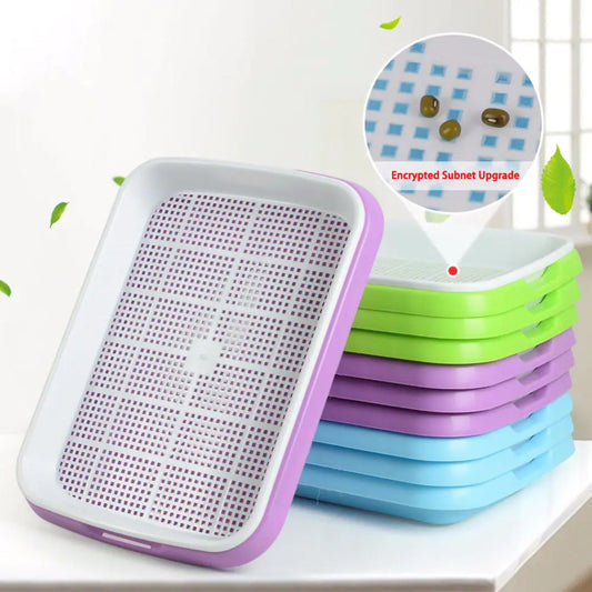 Double Layer Planting Tray for Sprouts and Seedlings