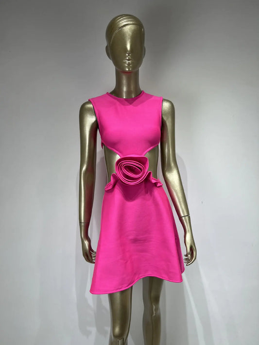 Women's Applique Fashion Party Dress