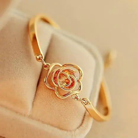Women's Fashion Rose Bracelet