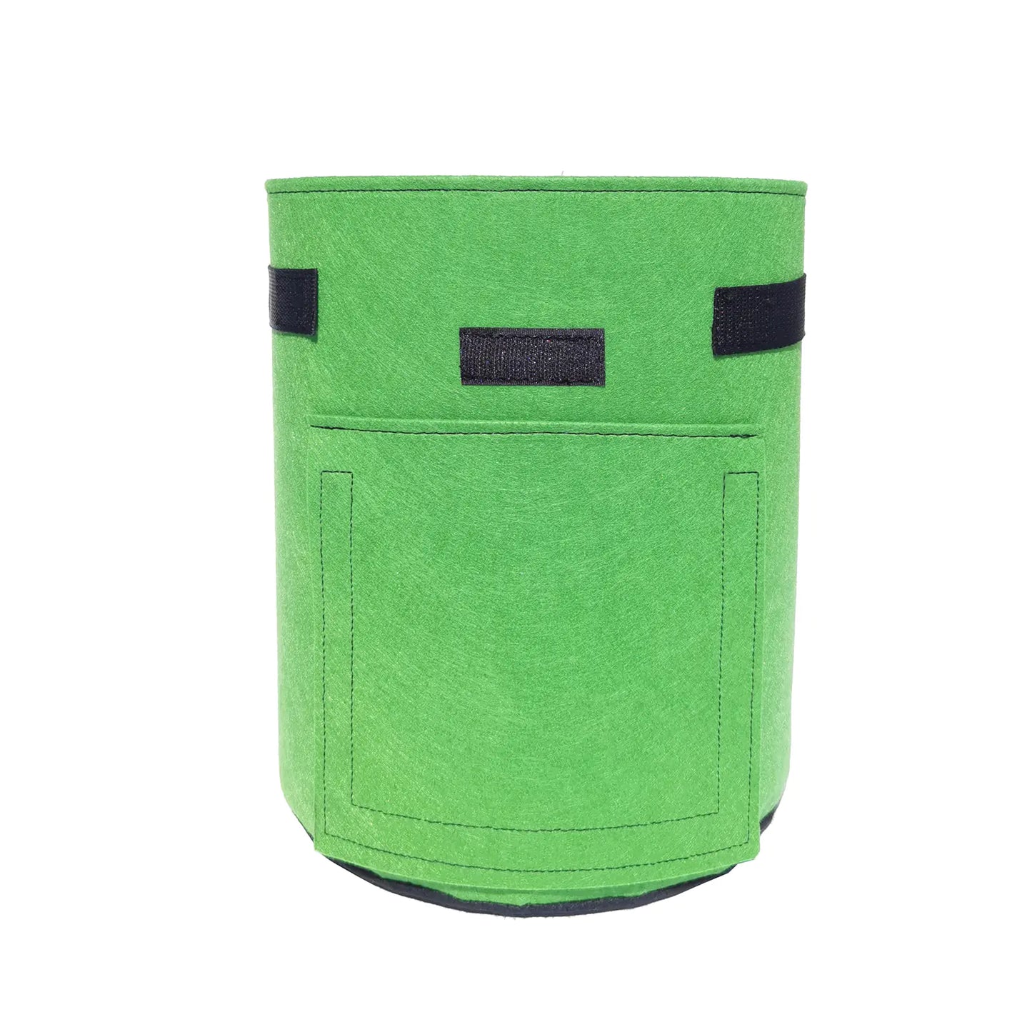 Thick Green Felt Planting Bags with Windows for Potatoes