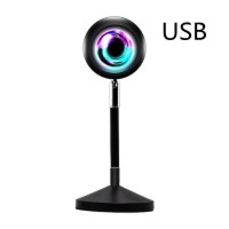 Rainbow Sunset Projector Lamp