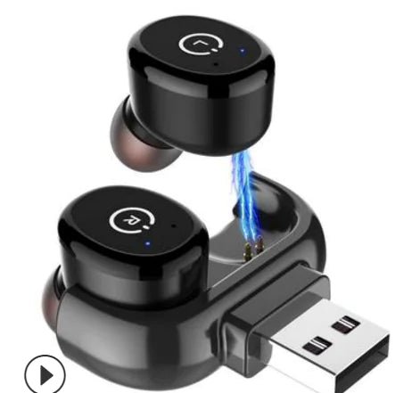 New TWS Wireless Bluetooth 5.0 Earbuds with Charging Case