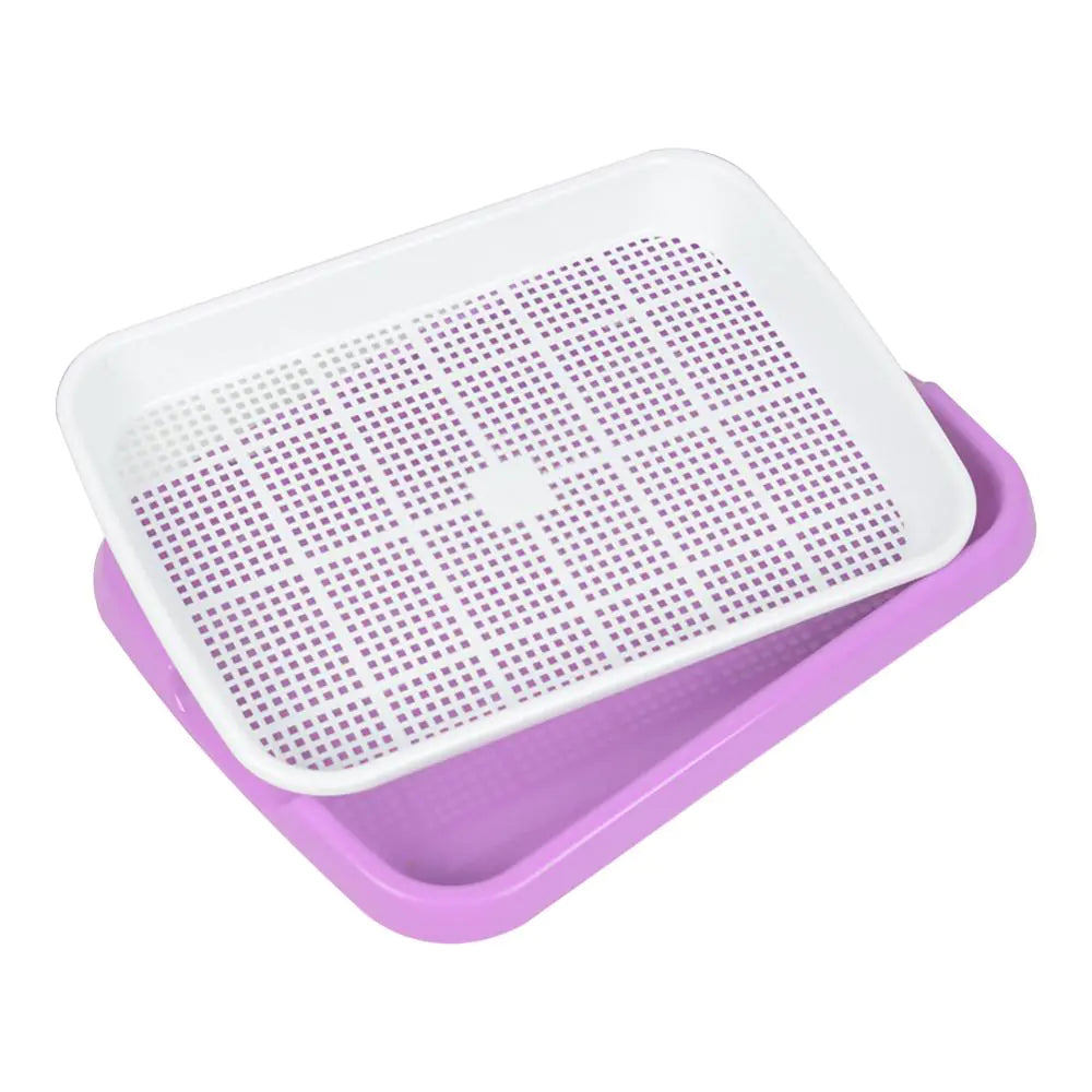 Double Layer Planting Tray for Sprouts and Seedlings